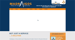 Desktop Screenshot of madraigos.org